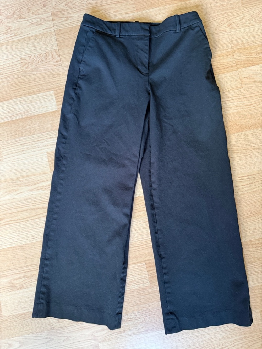 Jcrew Remi Pants Black Wide-Leg Dress Pants